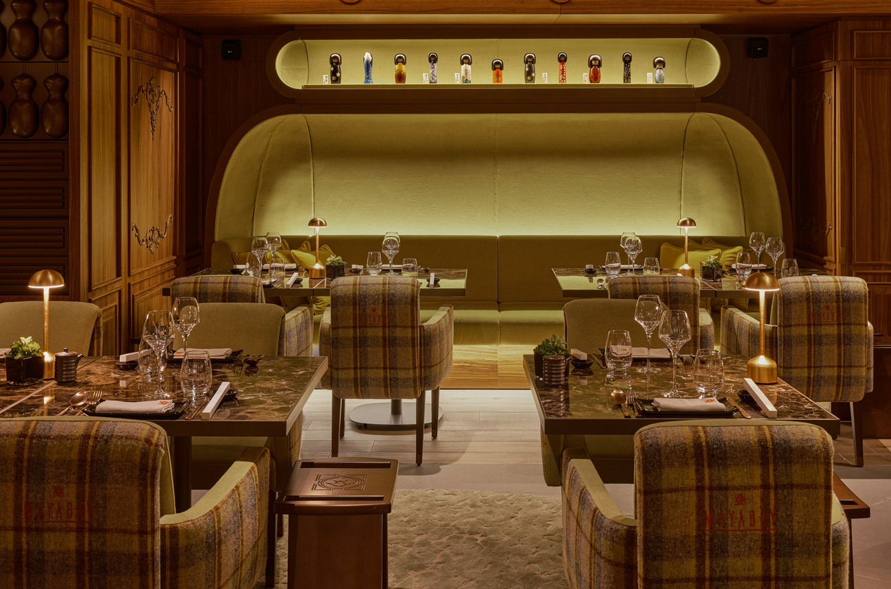 MayaBay restaurant at Maya Hotel Courchevel 1850