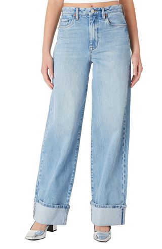 Franklin Rib Cage High Waist Straight Leg Jeans