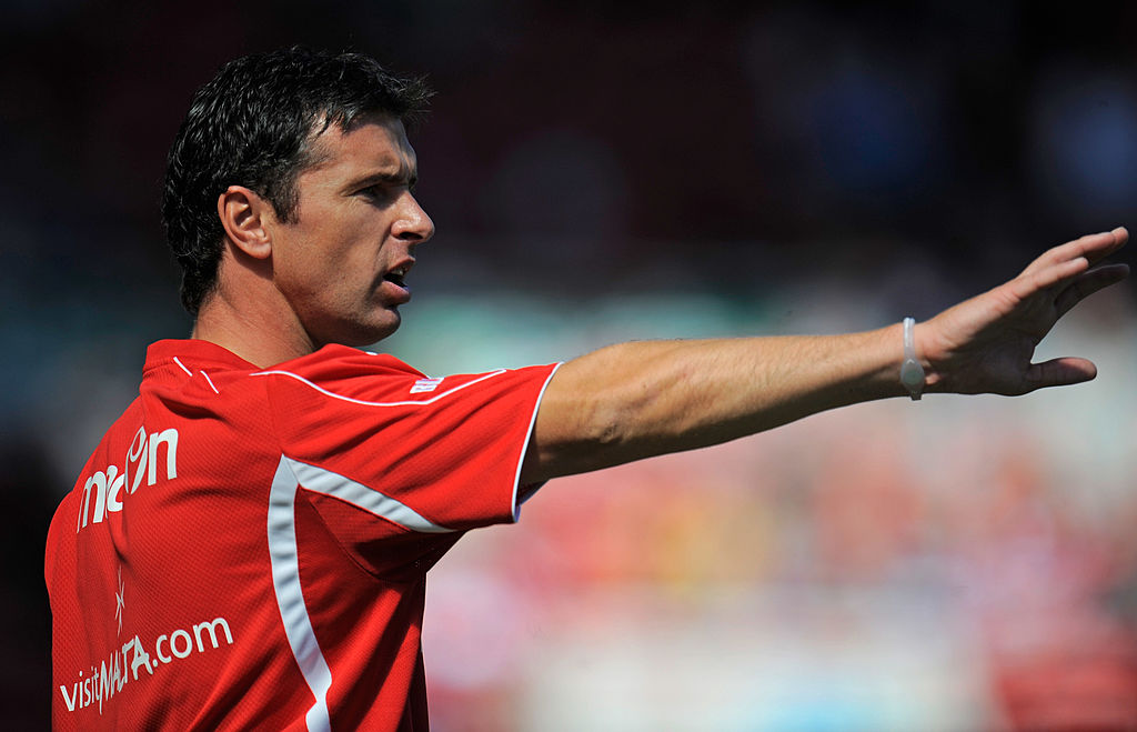 Gary Speed during his time as Sheffield United boss