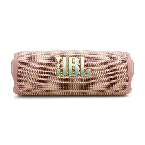 Jbl Flip 7 - Portable Waterproof and Drop-Proof Speaker, Bold Jbl Pro Sound With Ai Sound Boost, 16hrs of Playtime, and Pushlock System With Interchangeable Accessories (pink)
