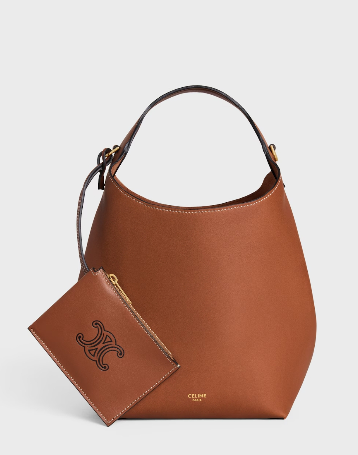 Small Hobo in Supple Smooth Calfskin