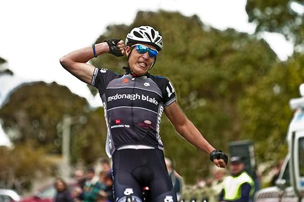 Adam Phelan (McDonagh Blake/Witness) takes out the seventh stage of the tour in Devonport after breaking away around ten laps into the twenty lap race.