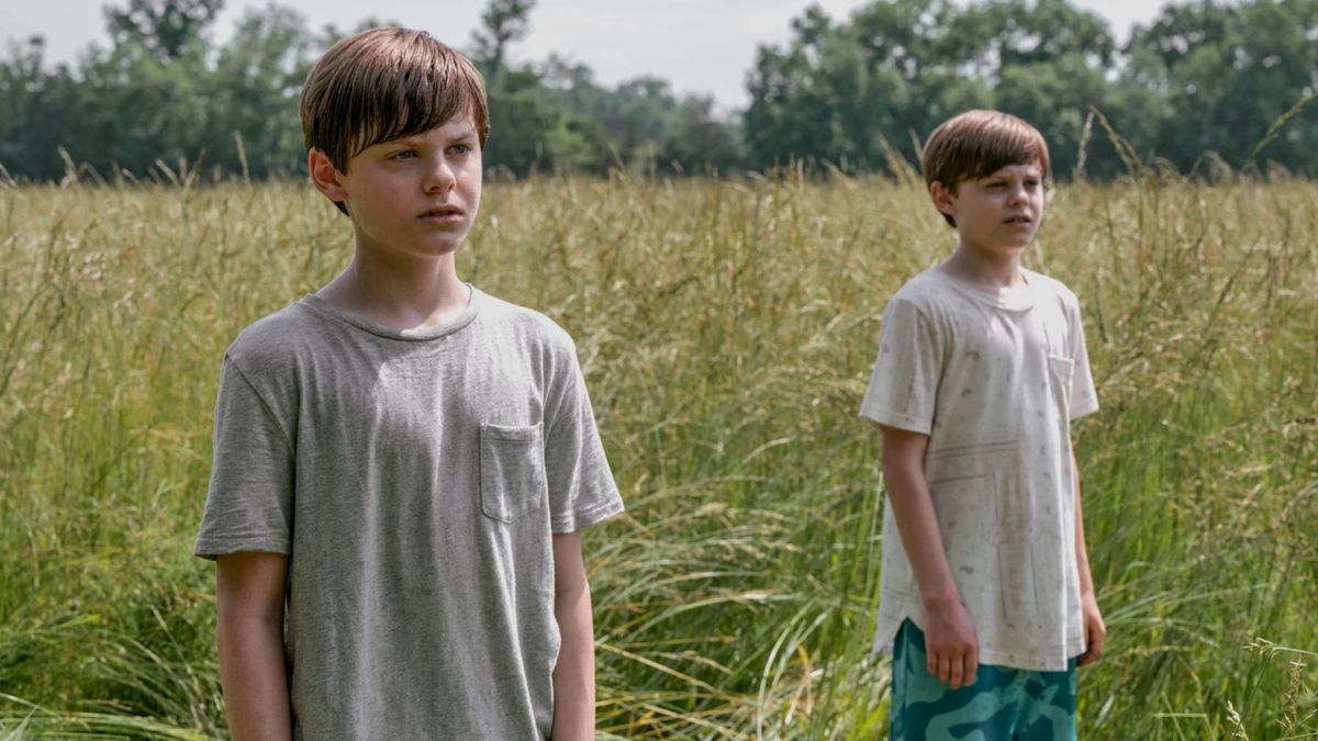 Cameron Crovetti and Nicholas Crovetti in Goodnight Mommy