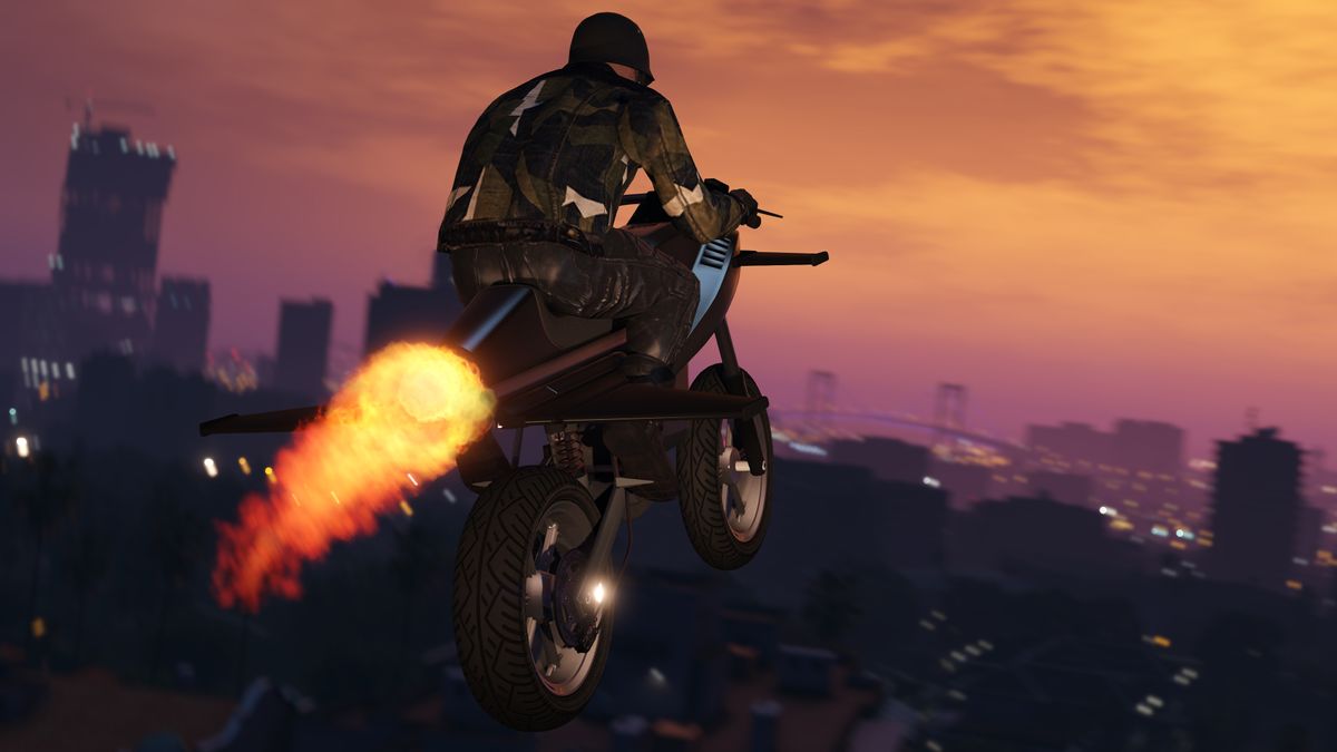 Players in GTA Online running businesses and playing missions