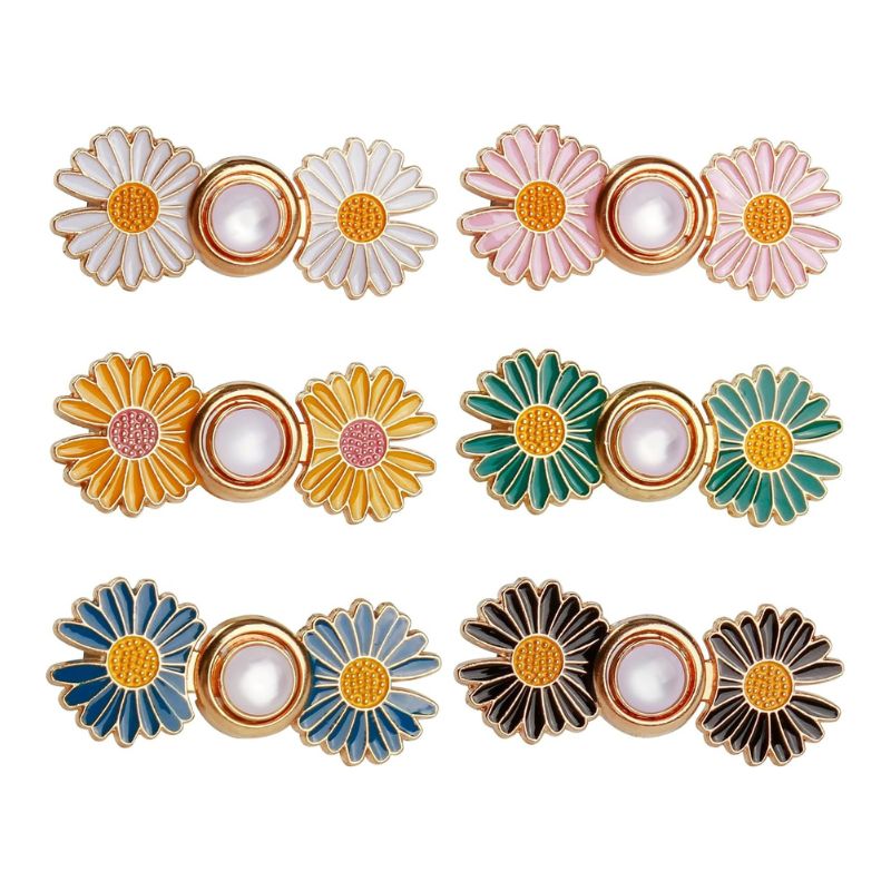 Hotopink , Daisy Waist Buttons for Tighten Pants