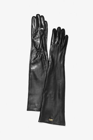 Michael Kors Leather Opera Gloves