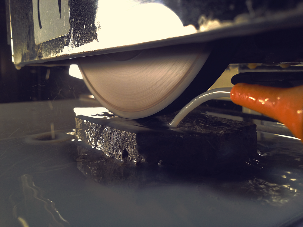 Closeup of grinder