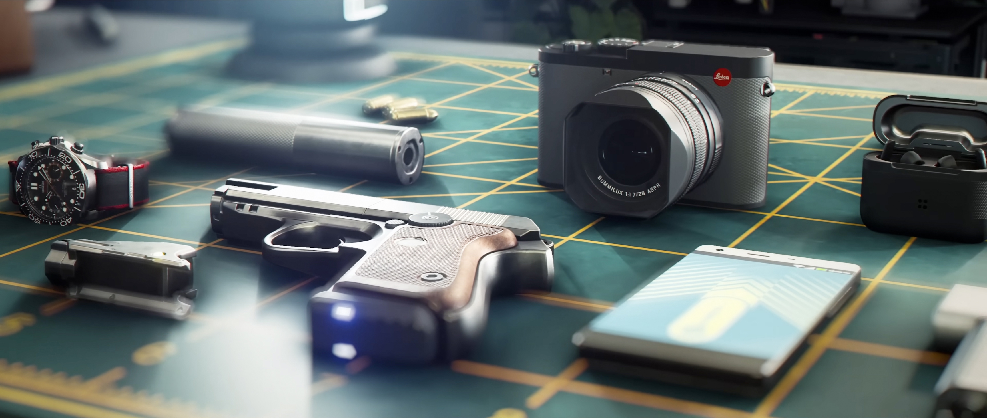 The Leica Shockwave Camera in 007 First Light