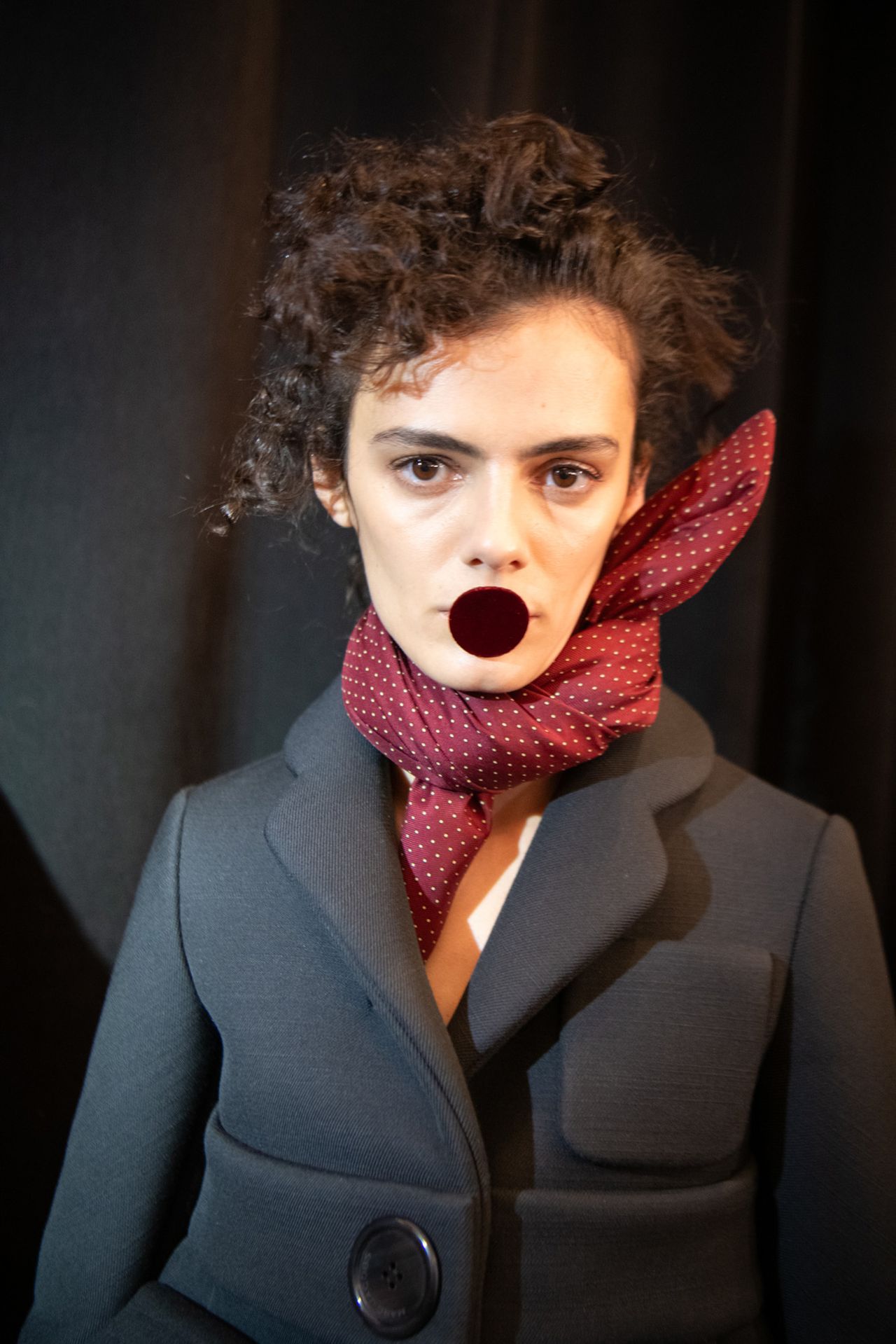 Models backstage Marc Jacobs S/S 2025