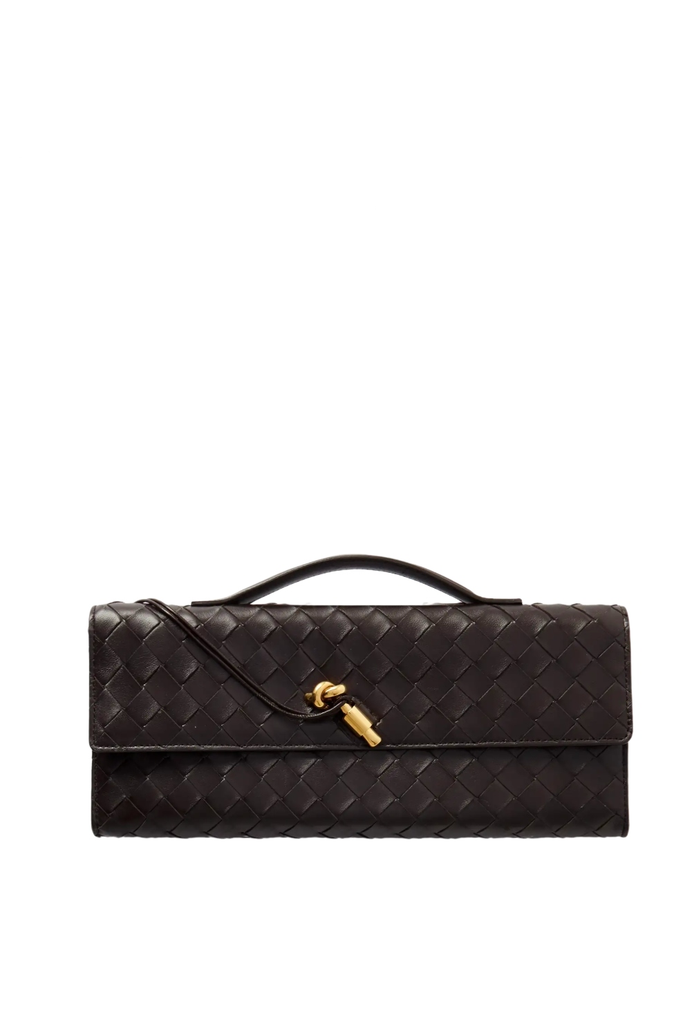 BOTTEGA VENETA, Long Andiamo Intrecciato Leather Clutch