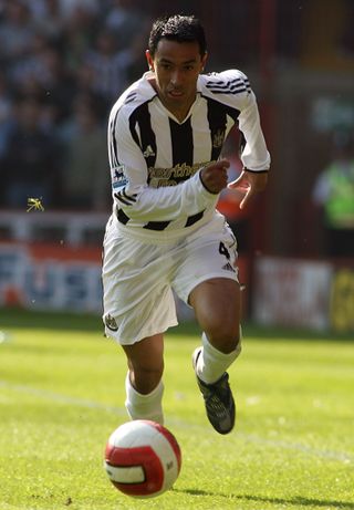 Nolberto Solano during his playing days with Newcastle