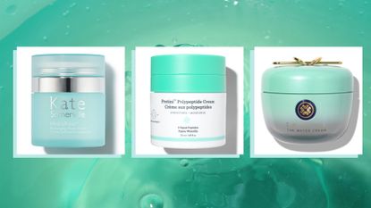 A selection of the best night cream for oily skin options, including choices by Kate Somerville, Tatcha and Drunk Elephant