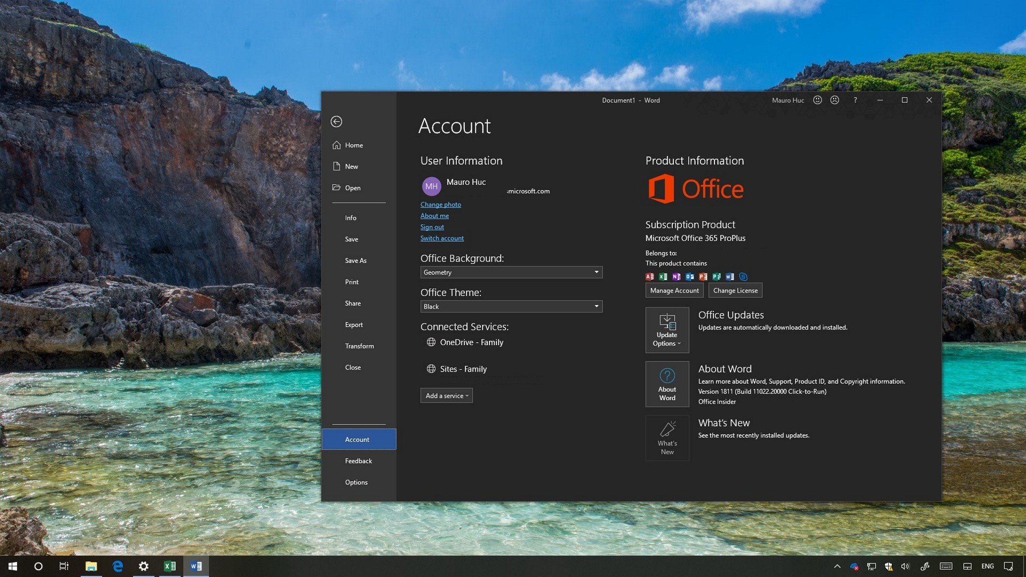 how-to-change-the-color-theme-of-office-apps-windows-central