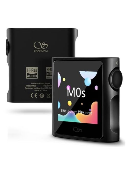 Shanling M0s Mp3 Player With Bluetooth 5.0 Hi-Fi Lossless Sound Music Player Portable Digital Audio Player 1.54&rdquo; Hd Touch Lasts 10 Hours 3.5mm/type-C Jack(without Sd Card)