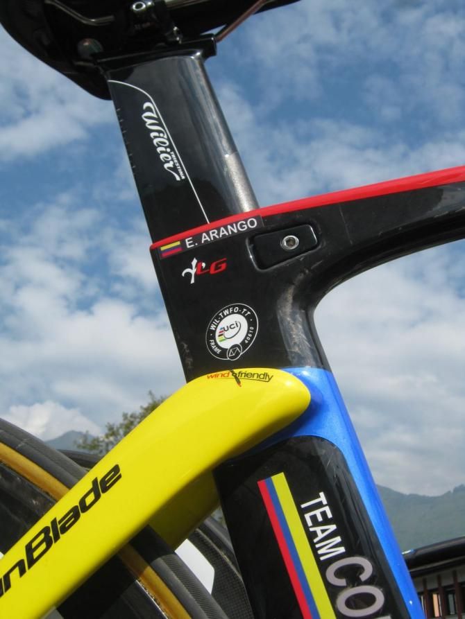 The Wilier Triestina seat post
