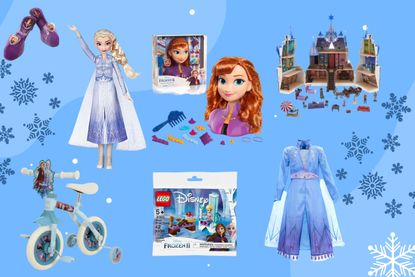 Best Frozen toys collage