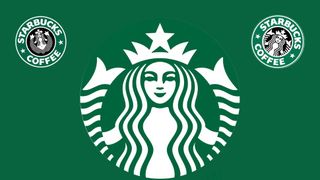 Composite of Starbucks logos