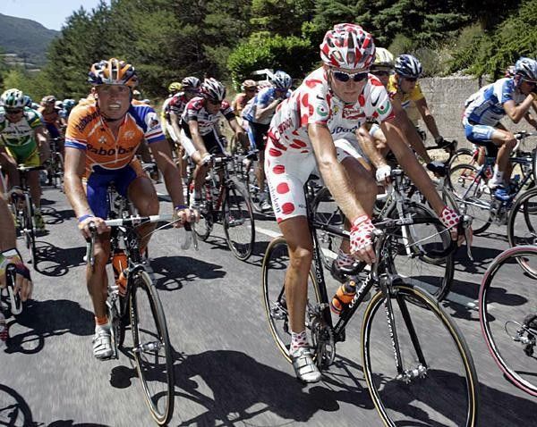 With team-mate Michael Boogerd