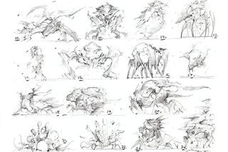 thumbnails of creatures