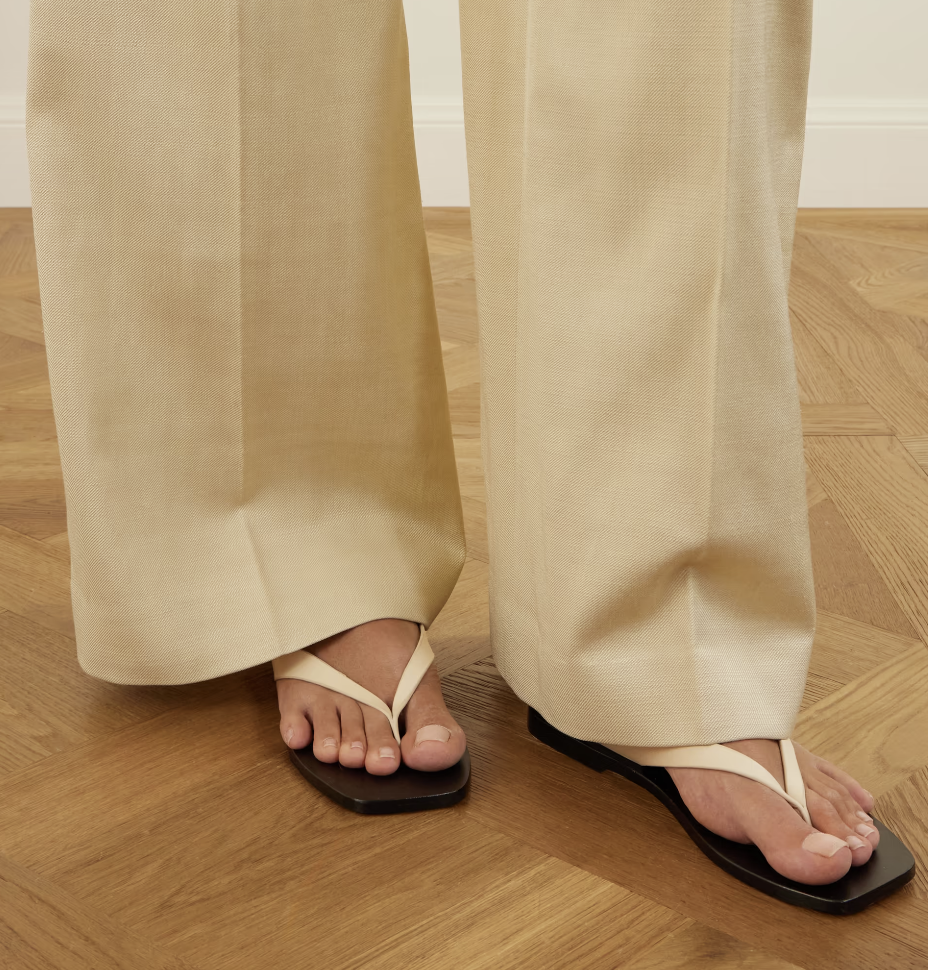 A.EMERY , Kinto leather flip flops