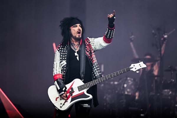 Mothey Crue onstage in Sheffield