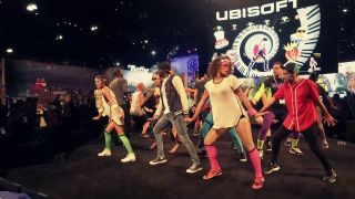 Ubisoft dancers at E3 gaming expo