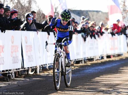 Kaitlin Antonneau (Marian University) takes the D1 Collegiate National Championship