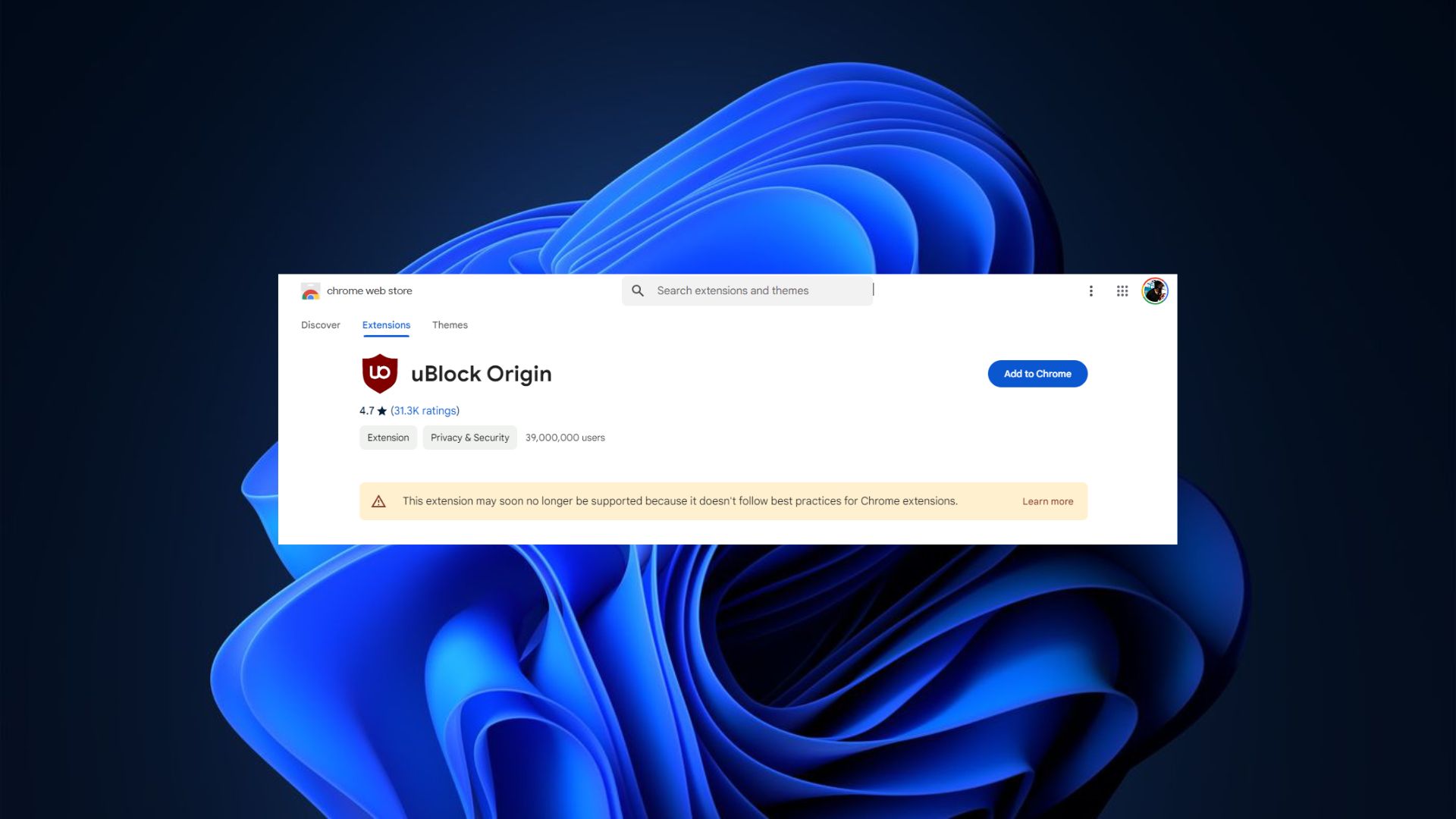 Opera «независимо» продолжит поддерживать uBlock Origin, изменяя кодовую базу Chromium — вместо того, чтобы заставлять более 30 миллионов пользователей переключаться на «более простую версию», такую ​​как Google Chrome.