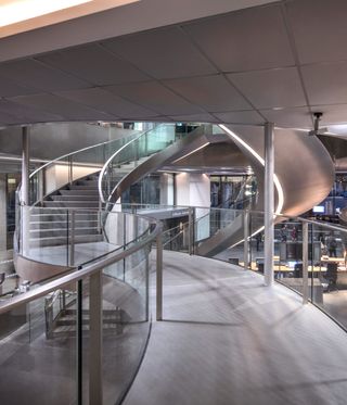 Nimes museum interior