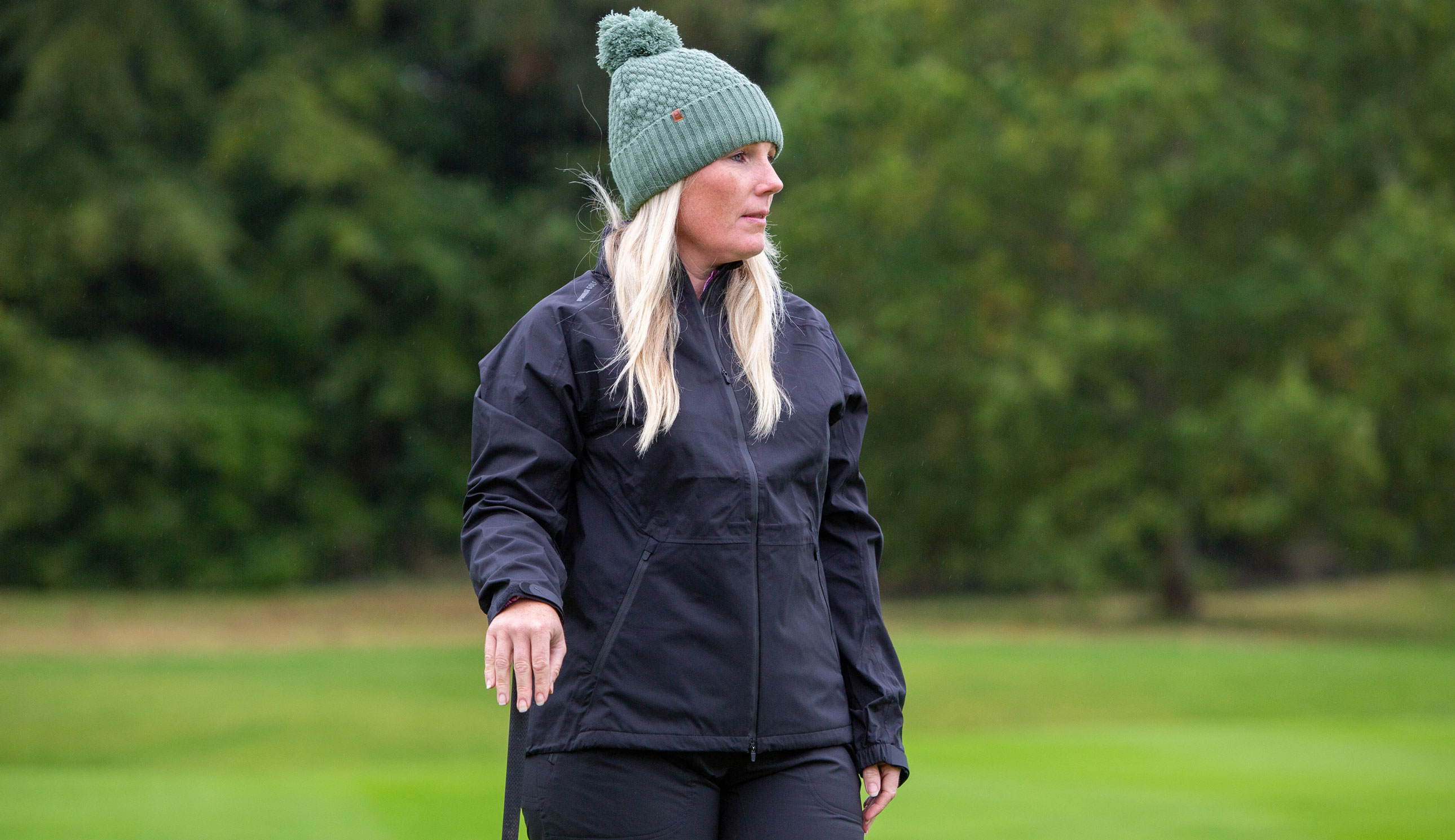 Puma Women\'s DRYLBL Waterproof Rain Jacket Review | Golf Monthly
