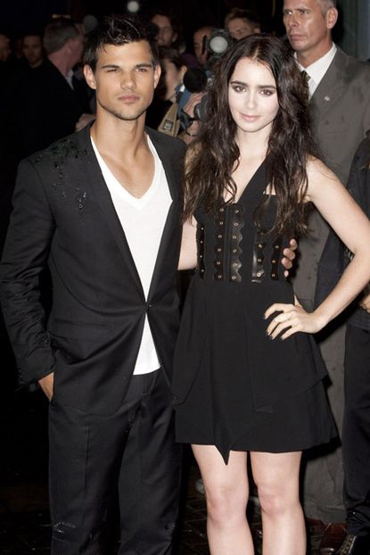 Taylor Lautner & Lily Collins - Taylor Lautner - Lily Collins - Taylor Lautner & Lily Collins reunite for Abduction premiere - Abduction - Abduction Premiere - Marie Claire - Marie Claire UK