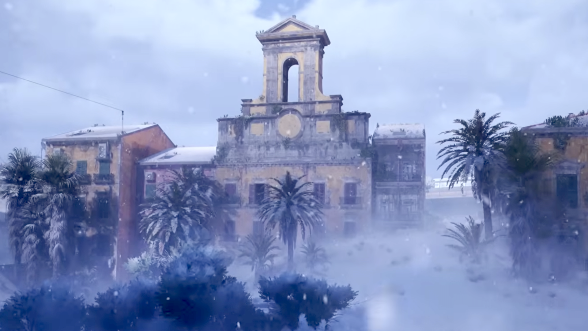 Buried City covered in snow