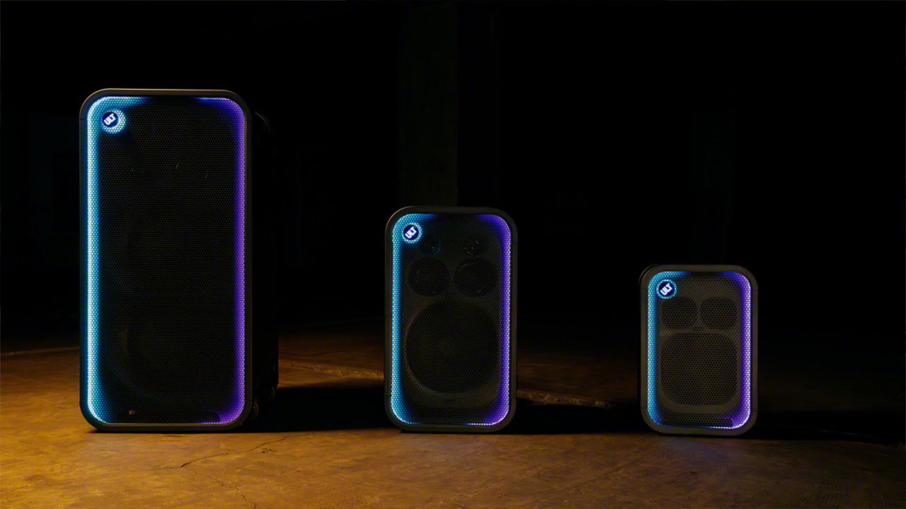 Sony's new Ult party speakers look industrial and powerful, and match that with sound