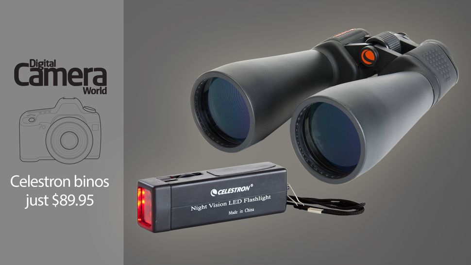 These 89 Celestron binoculars come with a free Night Vision flashlight Digital Camera World