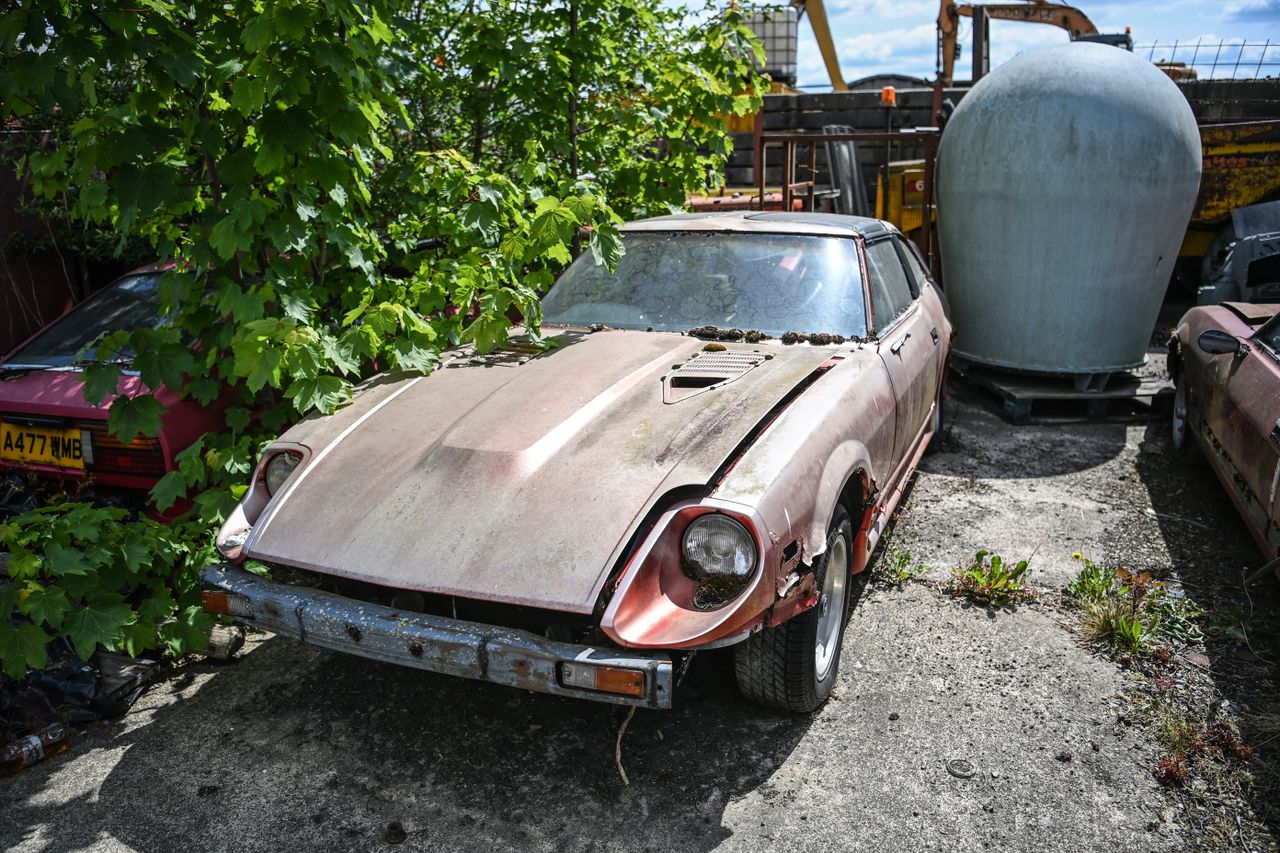 old sports car