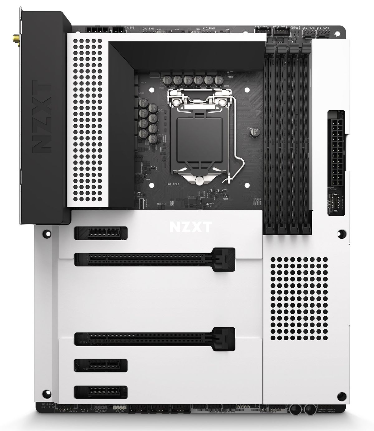 NZXT N7 Z490 ATX マザーボード NZXT N7 Z490 Motherboard Review: Shrouds Everywhere | Tom's Hardware