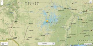 The 5.0-magnitude earthquake near Cushing, Oklahoma, on Nov. 6, 2016, was felt as far away as Kansas and Missouri.