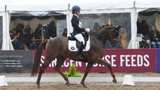 Alicia Lee and Della Ballerina at the 2024 National Dressage Championships.
