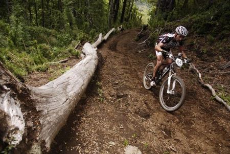 Team Jamis racer Jason Sager continues to co-lead the race.