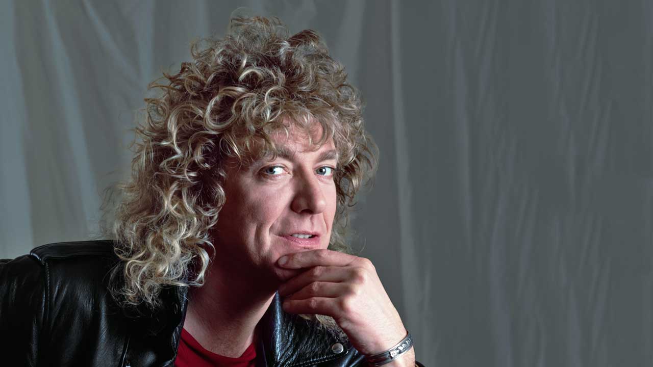 Robert Plant headshot, 1988