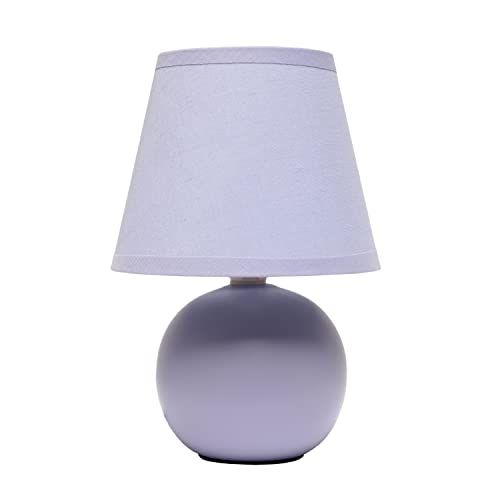Mini Ceramic Globe Lamp 
