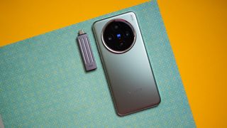 Seagate's Ultra Compact SSD against colorful background