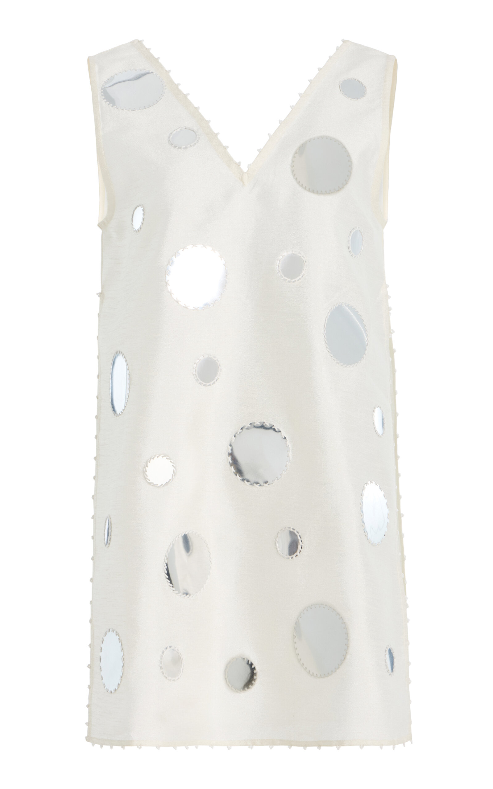 Exclusive La Isla Sequined Dupioni Tunic