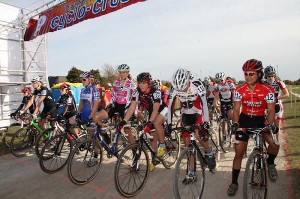 Elite Women, front line start positions