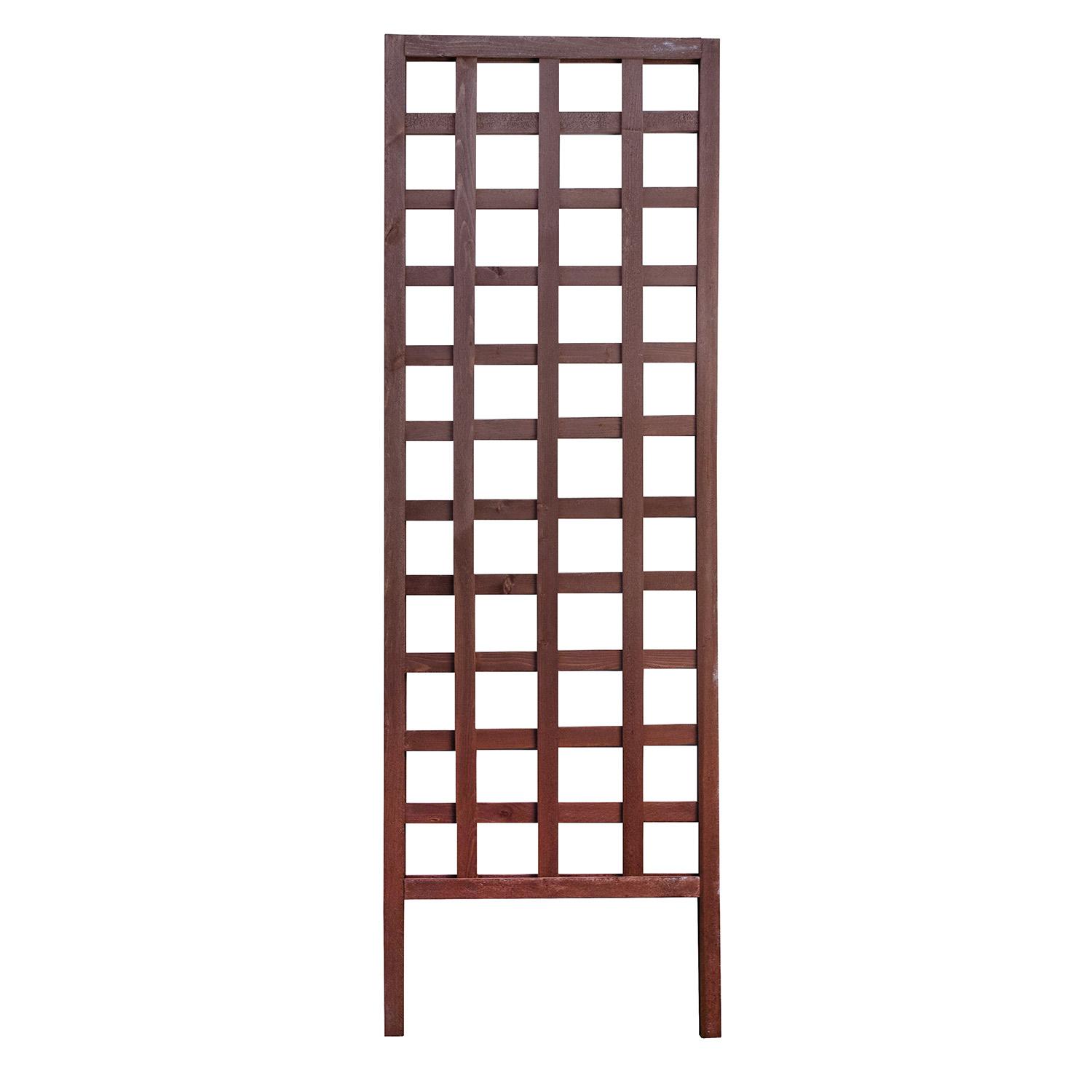 Panacea 72 In. H Brown Wood Trellis
