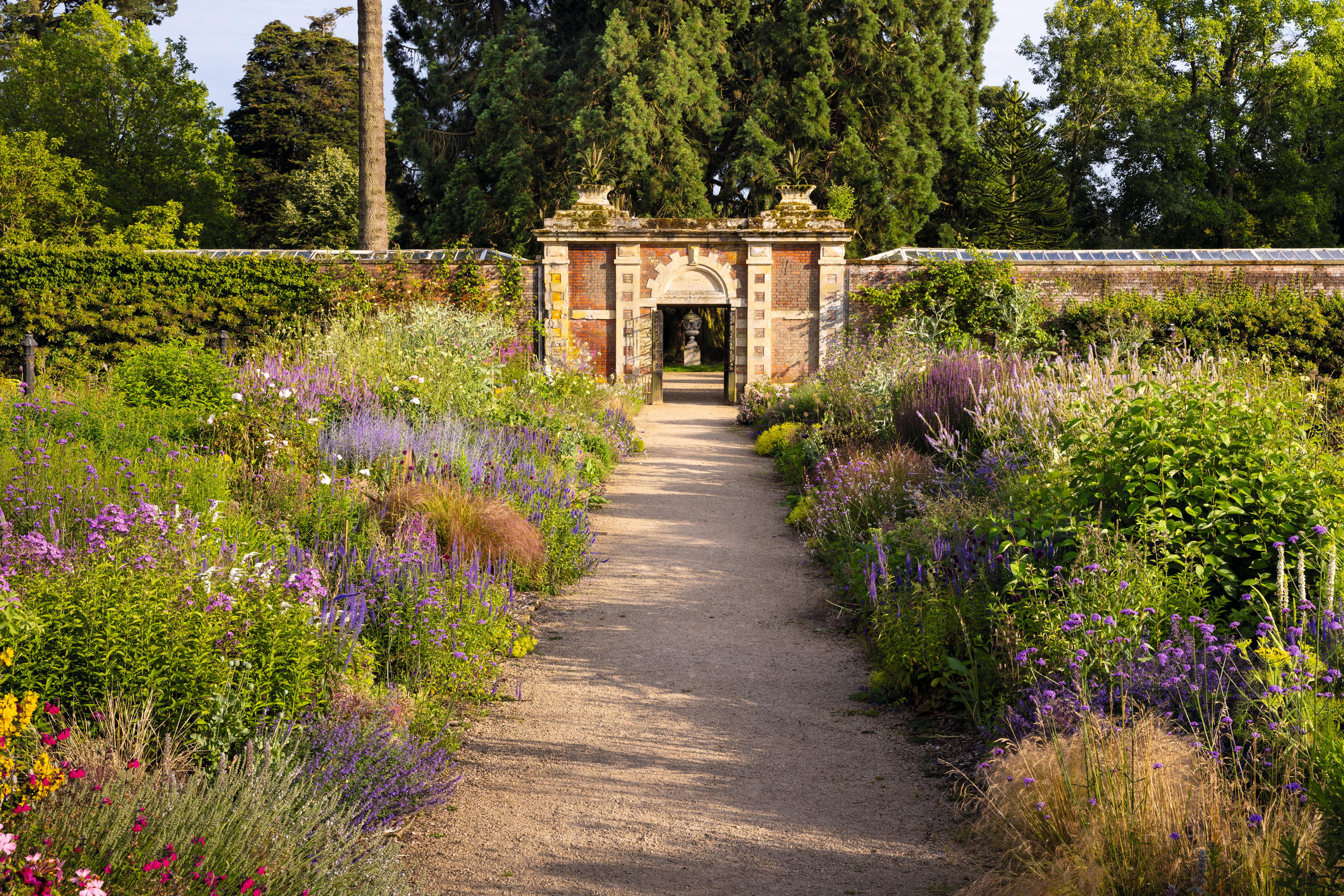 Somerleyton Hall garden in Suffolk