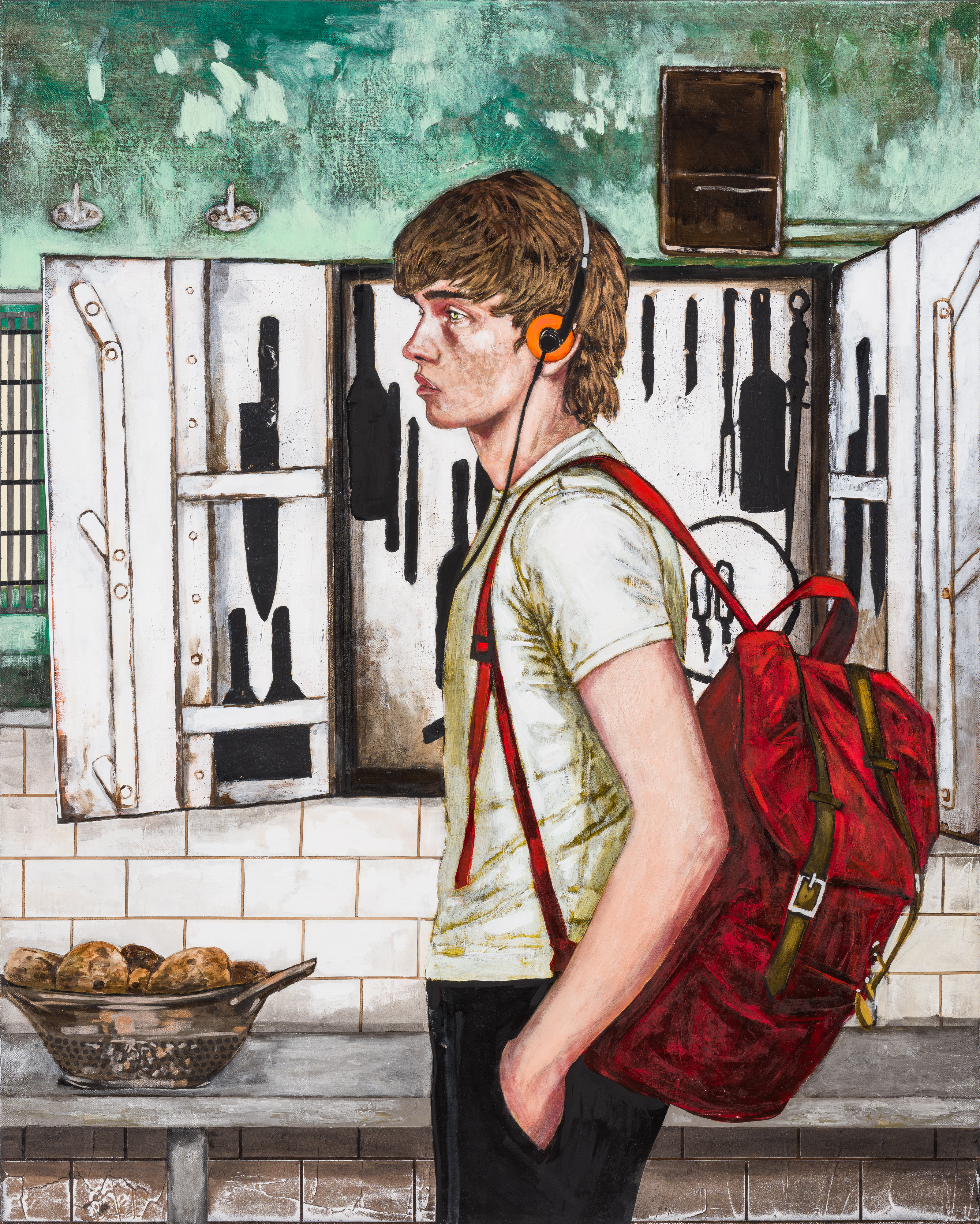 portrait of tourist