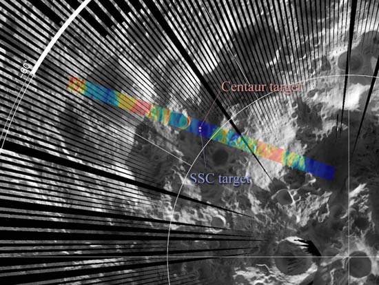 Moon Orbiter Beams Home Images of Lunar Crashes