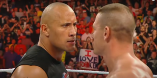 The Rock and John Cena