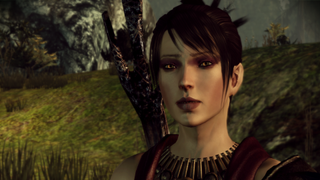 Morrigan, the Witch of the Wilds, in Dragon Age: Origins